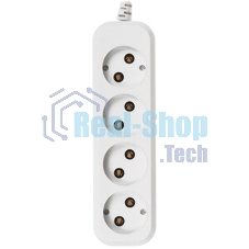 Сетевой удлинитель Buro BU-PTE4.1UC-B 1.5 м (4 розетки) черный (пакет ПЭ)