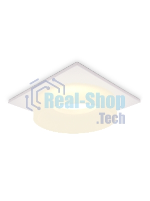 Светильник Ambrella light TN1314 SWH/FR белый песок/белый матовый GU5.3 92*92*45