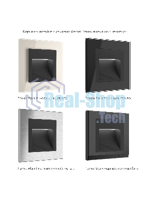 Встраиваемая LED подсветка Werkel W1154208 (черный)