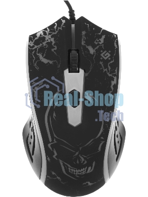 Комплект клавиатура+мышь Defender Aura MKP-117 проводной, USB, 2400 DPI, черный
