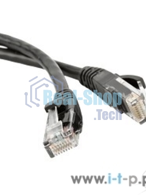 Патч-корд Hyperline U/­UTP, Cat.5е, LSZH, 1.5 м, черный 