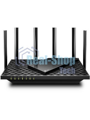Роутер TP-Link Archer AX73 AX5400 Dual Band Wireless Gigabit Router, 1.5 GHz Tri-Core CPU, 1 GE WAN + 4 GE LAN ports, 1× USB 3.0 Port, support 1024-QAM, OFDMA, MU-MIMO, Airtime Fairness, Beamforming, 160MHz Channel Width, come with HomeShieldTM, support Russia PPTP/L2TP/PPPoE