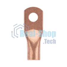 Наконечник медный Rexant ТМ 50-10-11 (50 мм² - Ø11 мм) (в упак. 5 шт.)