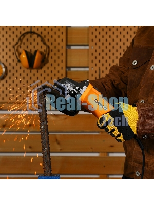 Угловая шлифовальная машина Deko DKAG750 750Вт 12000об/мин рез.шпин.:M14 d=125мм