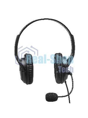 Гарнитура Exegate 960 USB Stereo чёрный, проводная, USB, регулятор громкости