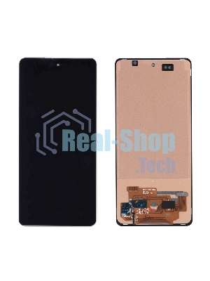 Дисплей для Samsung Galaxy A53 SM-A536E черный с рамкой