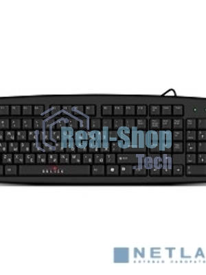 Клавиатура Oklick 100M HW3 проводная, USB Type-A, чёрный