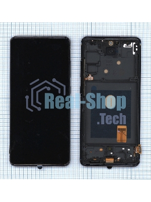 Дисплей для Samsung Galaxy S20 FE SM-G780F в сборе с тачскрином OLED черный