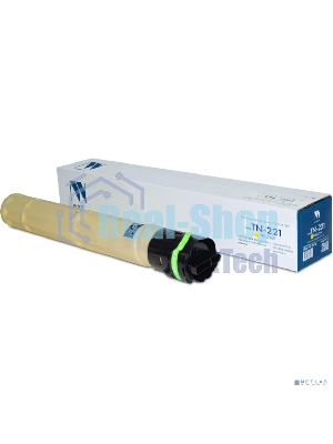 Картридж лазерный NVPrint совместимый NV-TN-221 Yellow для Konica Minolta bizhub C227/C287 (21000k)