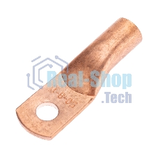 Наконечник медный Rexant ТМ 50-8-11 (50 мм² - Ø8 мм) (в упак. 100 шт.)