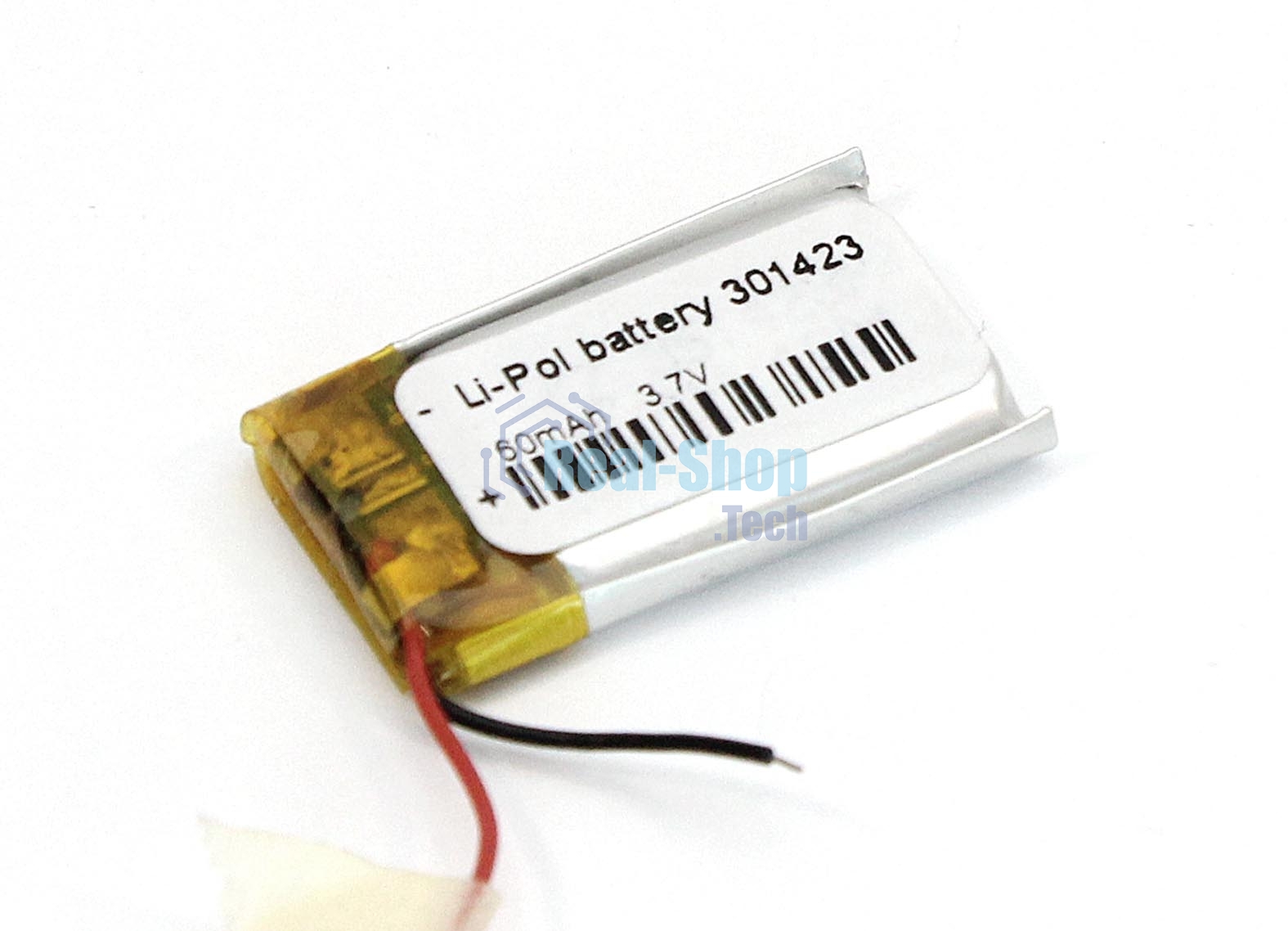 Аккумулятор Li-Pol (батарея) 3x14x23 мм 2pin 3.7V/60mAh
