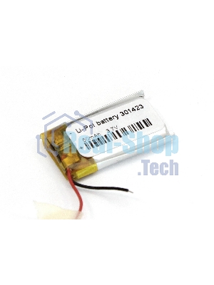 Аккумулятор Li-Pol (батарея) 3x14x23 мм 2pin 3.7V/60mAh