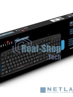 Клавиатура Oklick 100M HW3 проводная, USB Type-A, чёрный