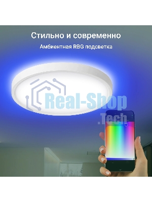 Умный светильник Digma TopLight TL40 потолоч. белый (TL40)