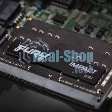 Оперативная память Kingston Fury Impact, DDR5, 16Gb (1x16Gb), 6000MHz, CL38, ECC SO-DIMM