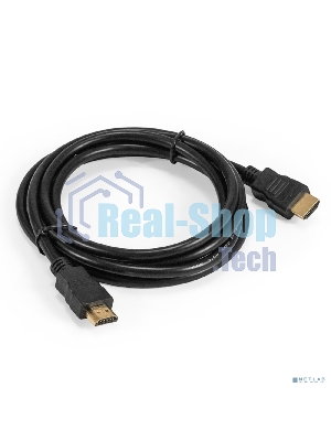 Кабель HDMI ExeGate EX-CC-HDMI-2.0 (19M/19M, 2м, v1.4b, позолоченные контакты)