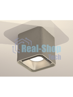Светильник Ambrella Light XS7842003 SGR/SSL серый песок/серебро песок MR16 GU5.3 (C7842, N7703)