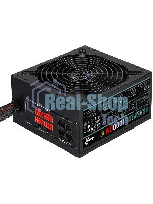 Блок питания Aerocool/Formula 1000W Retail KCAS PLUS 1000GM, 80 PLUS Gold, ATX v2.4, модульный, fan 14cm, 6x PCI-E [6+2-Pin], 10x SATA, 6x MOLEX