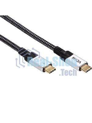 Кабель USB4 TCM--TCM, 5K@60Hz, 40Gbps, PD 240W, 5A, VCOM, 1.2м