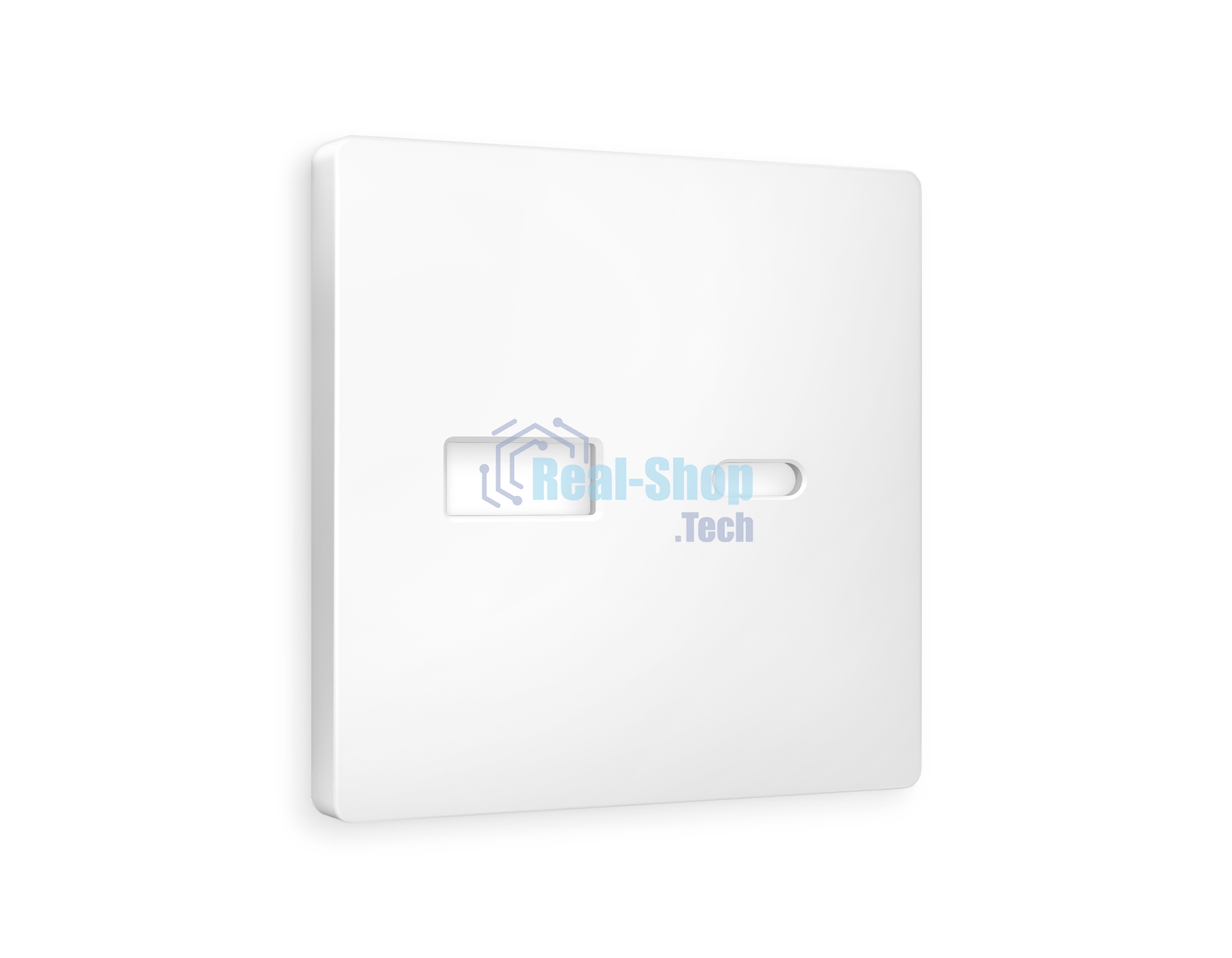Лицевая панель ALFA (Белый матовый) для розетки 2USB A+C QUANT AP1310
