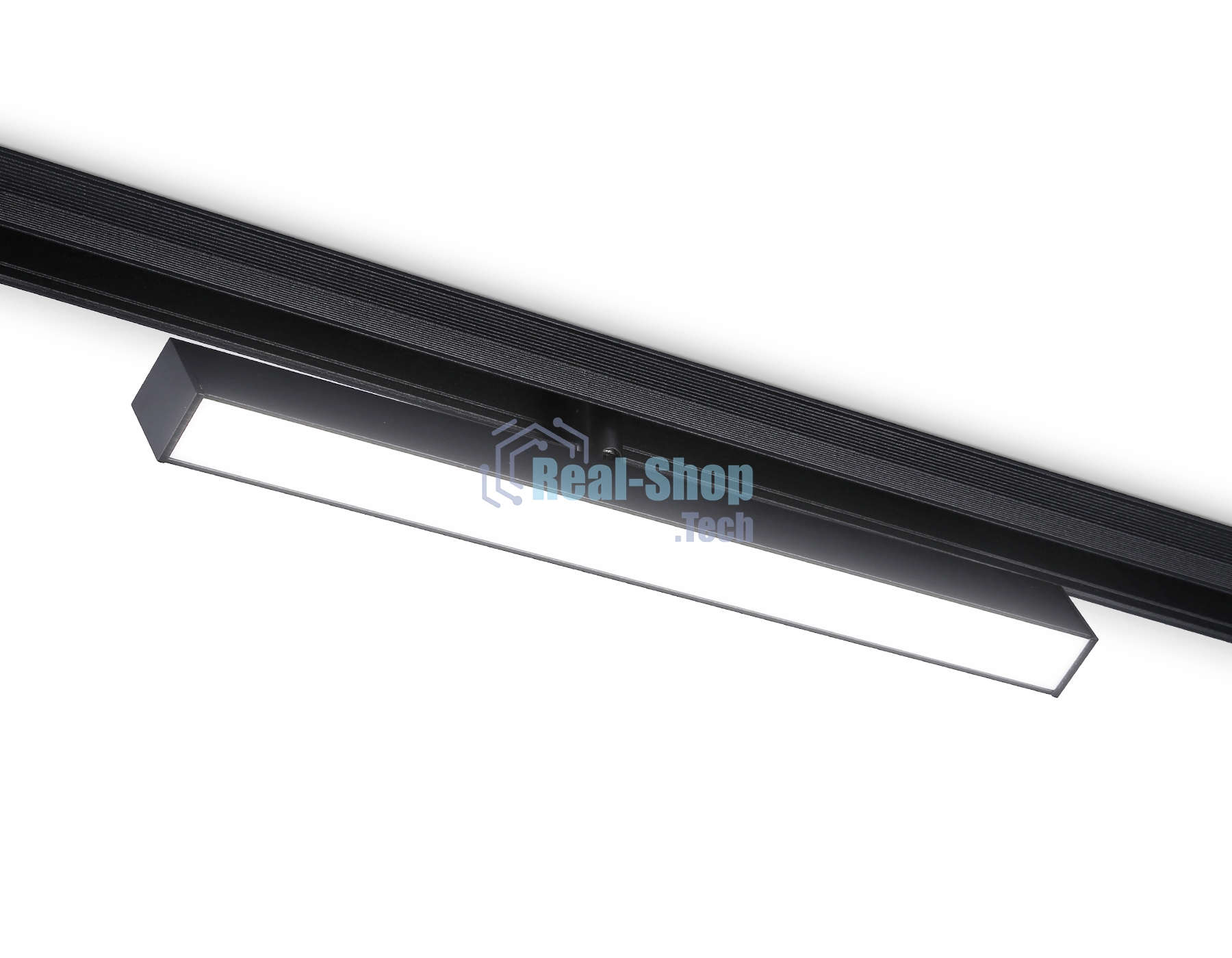 Светильник трековый светодиодный GL4201 BK черный IP20 12W 4200K 48V 305*22*45