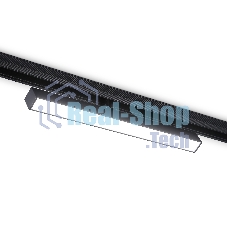 Светильник трековый светодиодный GL4201 BK черный IP20 12W 4200K 48V 305*22*45