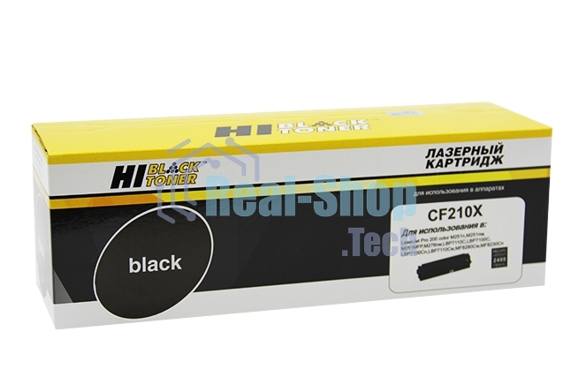 Расходные материалы Hi-Black CF210X  Картридж для HP LJ Pro 200 M251/MFPM276, №131X, BK    