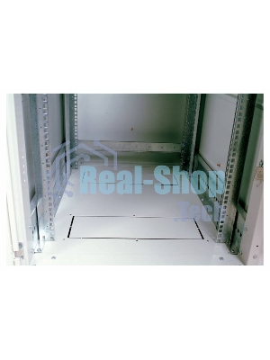 Шкаф коммутационный ЦМО ШТК-М-42.6.8-4ААА 42U 600x820 мм пер. дв. перфор. задн. дв. стал. лист 2 бок. пан. направл. под закл. гайки 550 кг серый