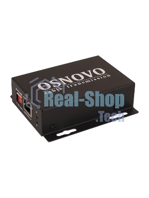 PoE удлинитель Osnovo E-PoE/1A 10M/100M Fast Ethernet на 400м (до 30W)
