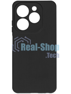 Чехол (клип-кейс) BoraSCO для Infinix Hot 40i/Smart 8/8 Plus/8 Pro Silicone Case лавандовый
