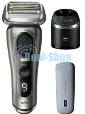 Электробритва сетчатая Braun 9675cc питан.:элек.сеть/аккум. серебристый