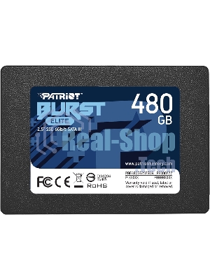 Накопитель SSD Patriot Burst Elite, 480Gb, SATA, 2.5