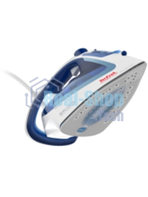 Утюг Tefal FV5715E0 синий/белый, 2400 Вт, 45 г/мин, 190 г/мин, 270 мл