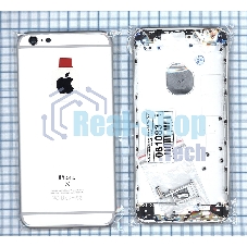 Задняя крышка для iPhone 6S Plus (5.5) серебристый