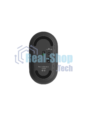 Мышь беспроводная Logitech Pebble 2 M350S графитовый, 4000 dpi, Bluetooth, кнопки - 3