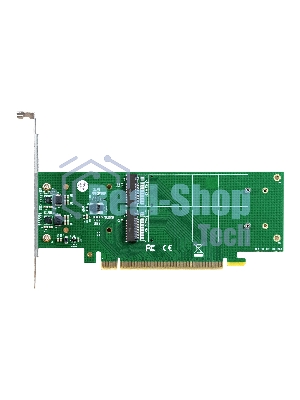 Переходник ExeGate EXE-597E4 (4 x M.2 M key -> PCI-E x16 v3.0, для установки четырех SSD M.2 2230/2242/2260/2280/22110 M key NGFF в слот PCI-E, материнская плата должна быть c функции Bifurcation PCI-E)