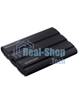 Внешний SSD Samsung T7 Shield, 1TB, USB 3.2 Gen 2 Type-C, R/W 1050/1000, черный