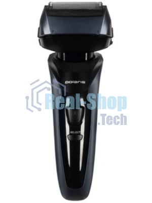 Электробритва Polaris PMF 1016RC wet&dry 7D PROF 4+ черный/Темно-синий