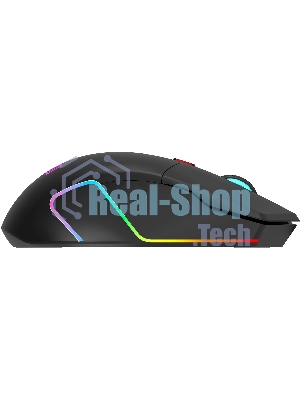 Мышь беспроводная Acer Nitro OMR304 черный, 3200 dpi, радиоканал, Bluetooth, USB, кнопки - 8