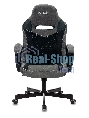 Кресло Бюрократ VIKING 6 KNIGHT B FABRIC черный, ткань, 120 кг, механизм качания