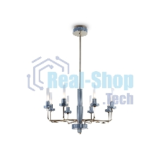 Люстра Ambrella light LH53126/8 GD/WH/GB золото/белый/серо-синий 13W 3000K D720*1120