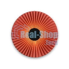 Настенный светильник Ambrella light LH72653 BK/RD черный/красный 6W 3000K D300*100
