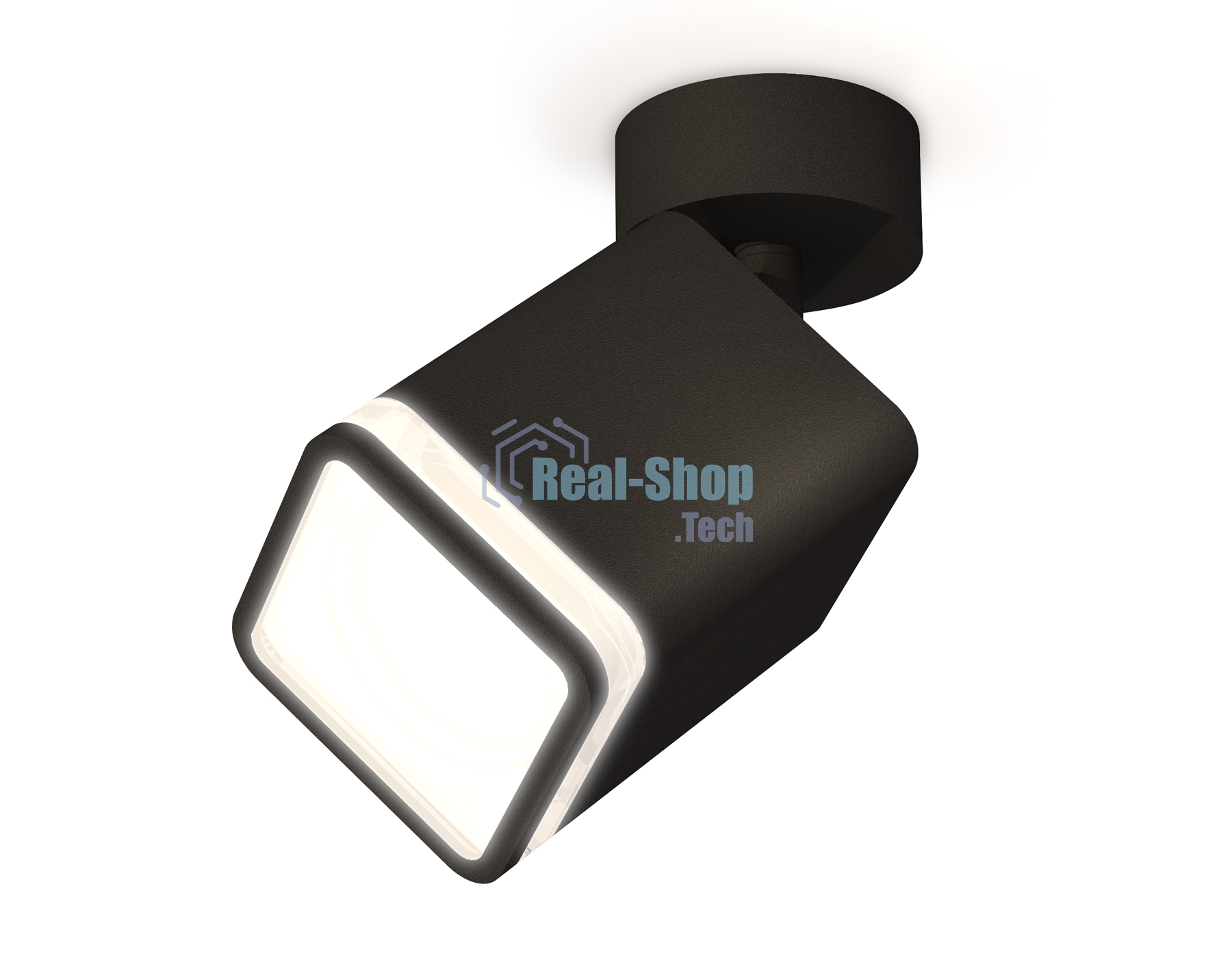 Светильник Ambrella Light XM7813021 SBK/FR черный песок/белый матовый MR16 GU5.3 (A2210, C7813, N7751)
