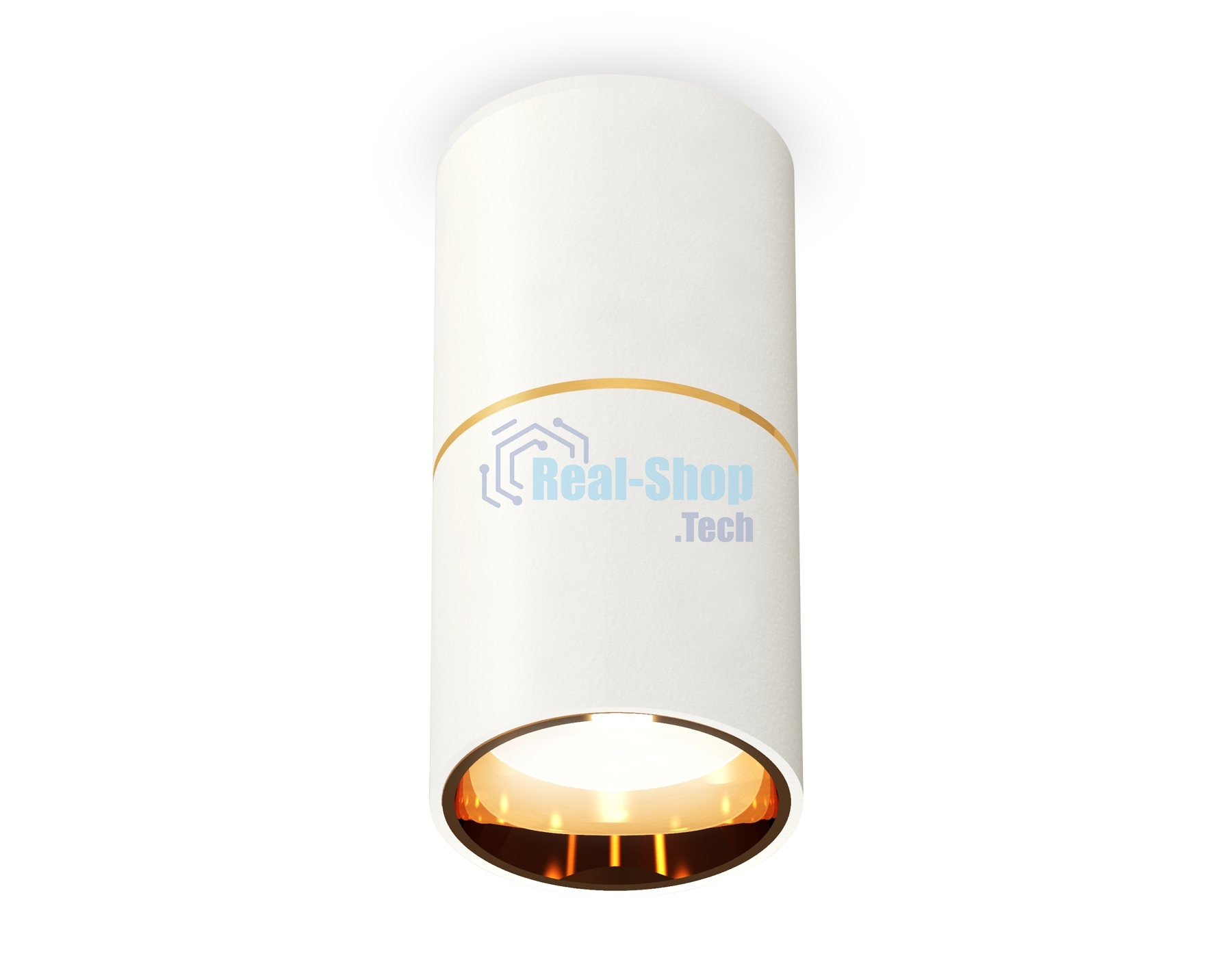 Светильник Ambrella Light XS6301082 SWH/PYG белый песок/золото желтое полированное MR16 GU5.3 (C6301, A2062, N6113)