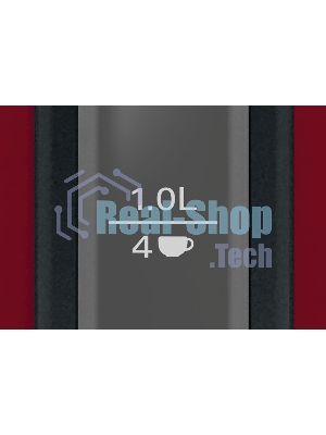 Электрочайник Bosch TWK3P424 красный, 1.7 л, 2400 Вт, скрытый нагревательный элемент
