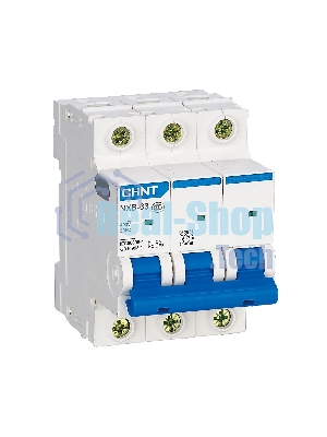 Выключатель автоматический CHINT 3п C 40А 4.5кА NXB-63S