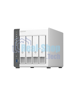 Сетевое хранилище NAS Qnap D4 (REV. C) 4-bay настольный Cortex-A55 RK3568B2