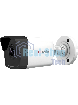 Камера HiWatch IP 2Мп уличная цилиндрическая, EXIR ИК 30м, 1/2.9 CMOS, 1920х1080@25к/с, объектив 2.8мм, угол 104, мех ИК-фильтр; 0.01Лк@F2.0, H.265/H.265+/H.264/H.264+/MJPEG ROI, коридорный режим, DWDR, 3D DNR, BLC, Smart ИК, обнаружение движения 2.0, IP67, -40...+60C, DC12В/PoE, 6.5Вт