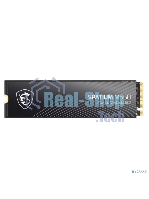 Накопитель SSD MSI M.2 2280 2Tb SPATIUM M560 Client SSD S78-440Q940-P83, PCIe Gen4x4 with NVMe, 3D TLC, R/W 4900/4400