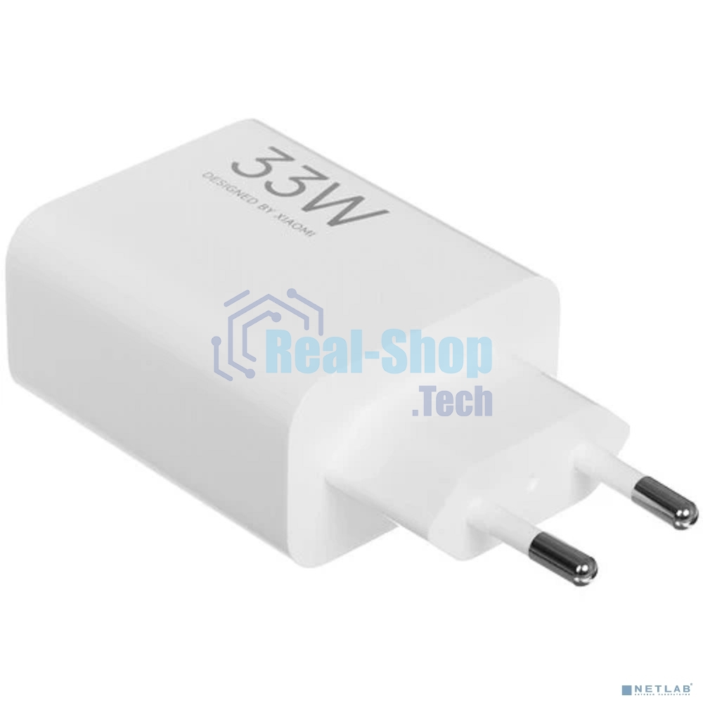 Сетевое зарядное устройство Xiaomi BHR9956EU 33W 3A (PD) USB универсальное белый